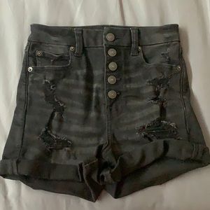 American Eagle black shorts